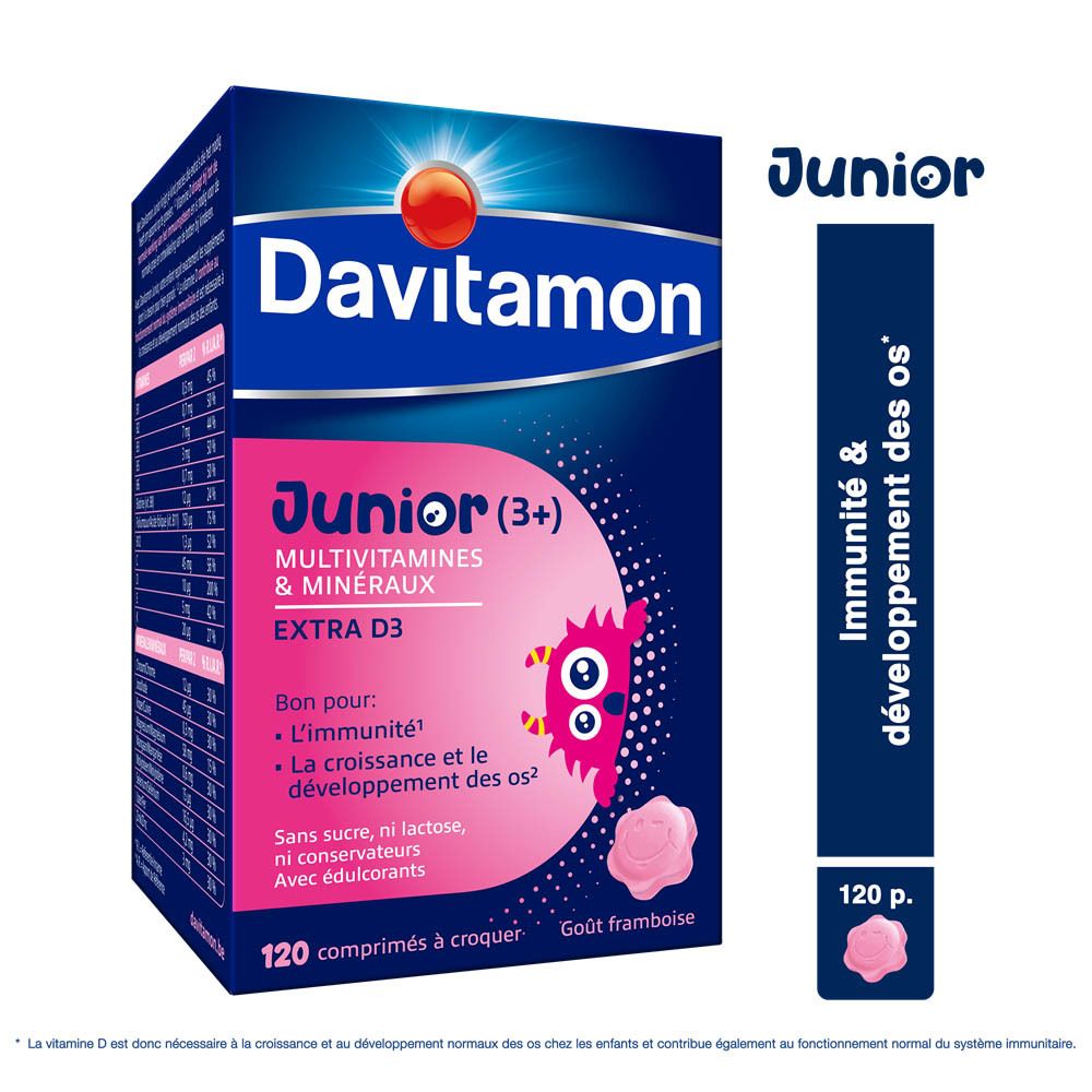 Davitamon Junior Framboise