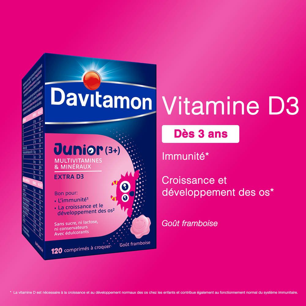 Davitamon Junior Framboise