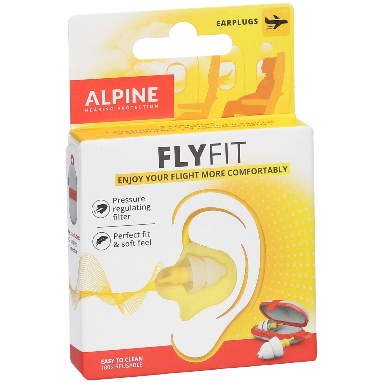 Alpine FlyFit® Bouchons d'oreille