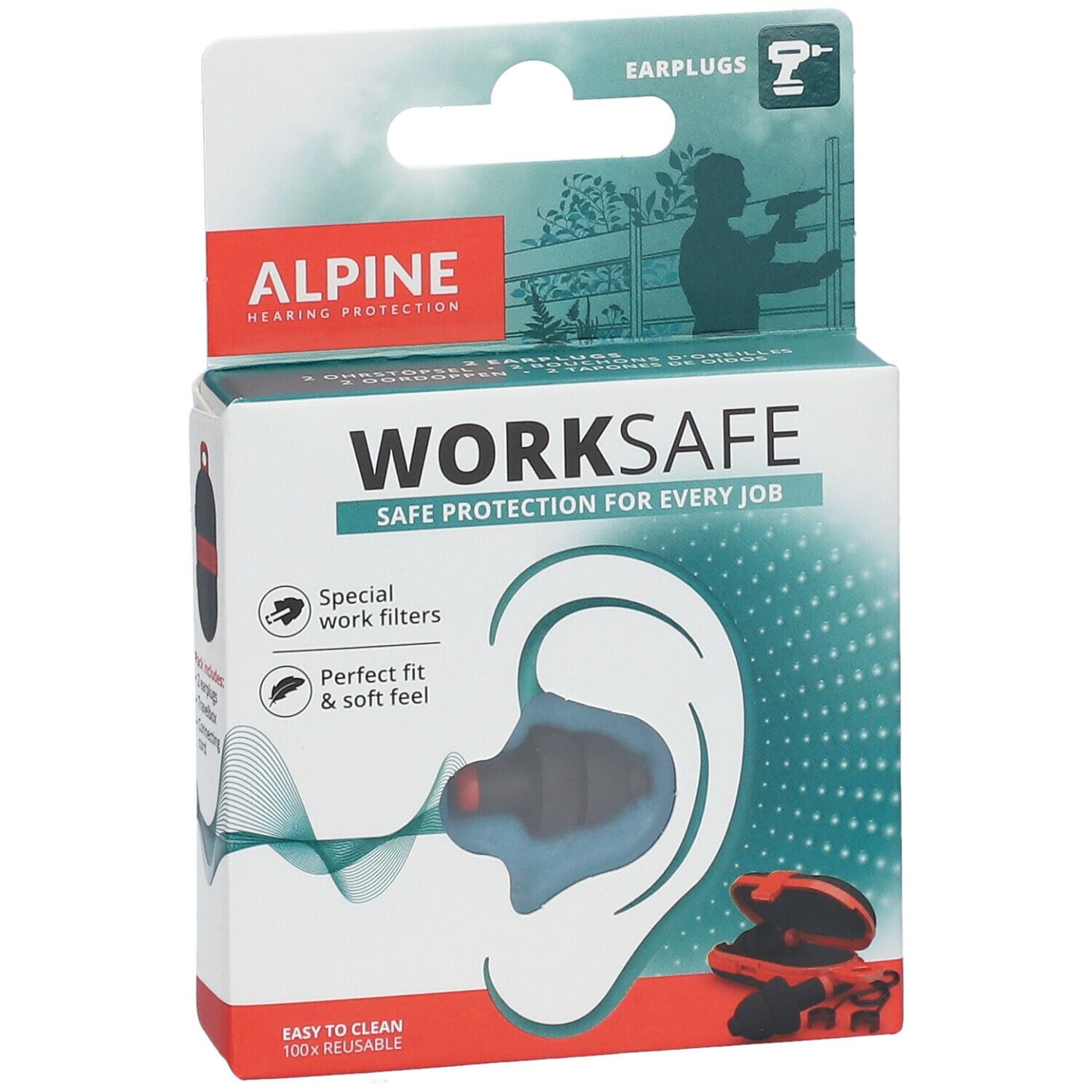 Alpine Worksafe Ecouteurs