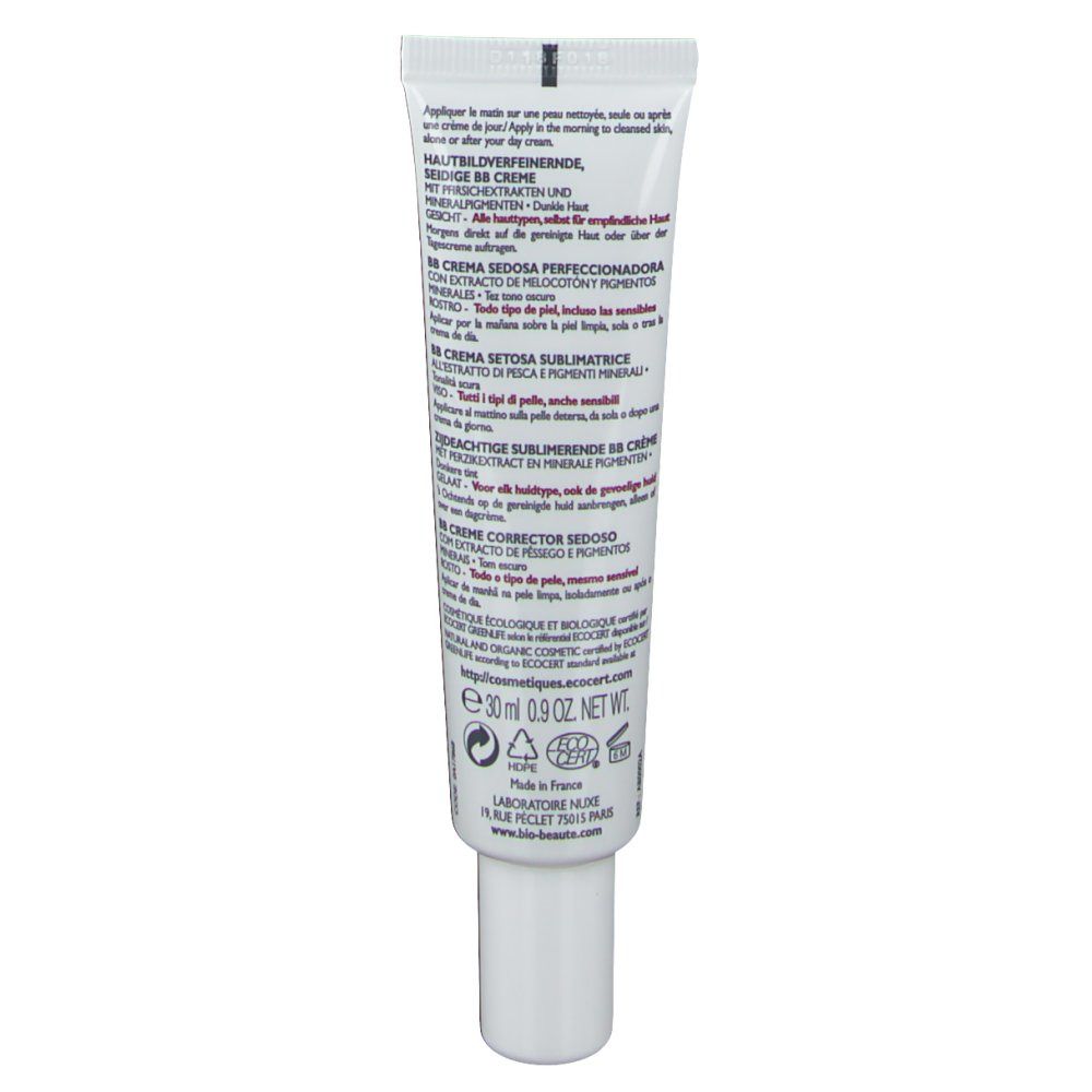 Nuxe Bio Beauté® BB Crème soyeuse perfectrice Teinte Foncée