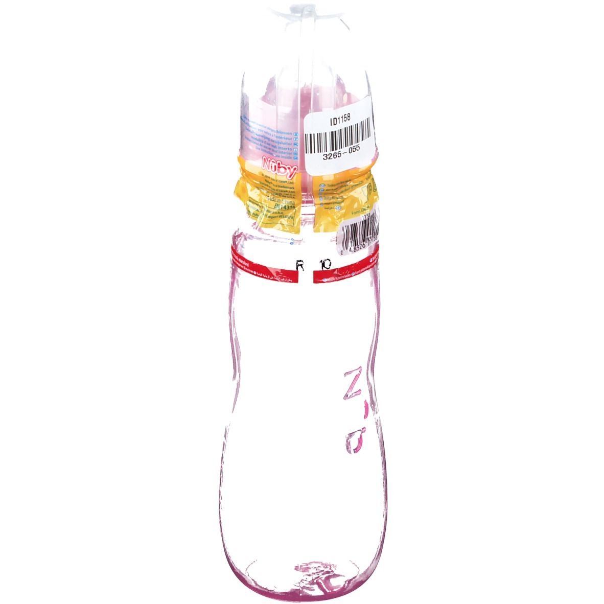 Nuby Biberon 240 ml Tétine débit moyen 0-12 mois