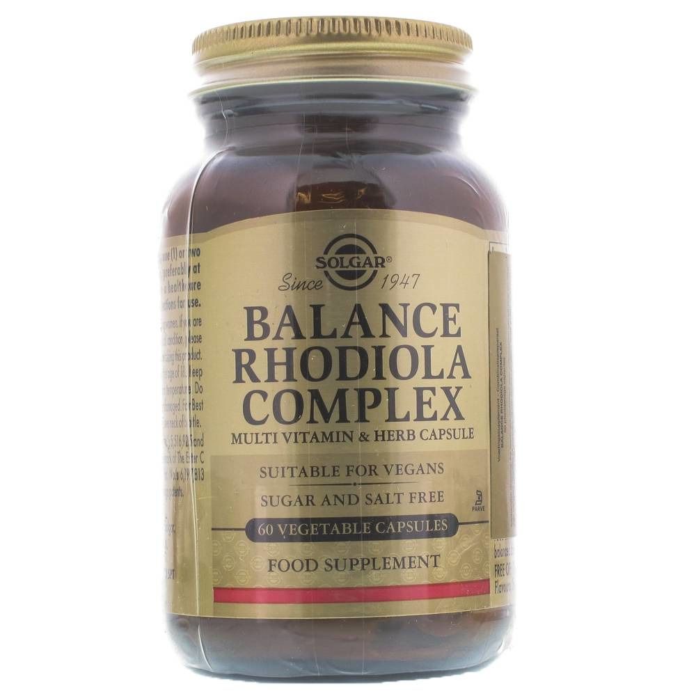 Solgar Balance Rhodiola Complex V-Caps
