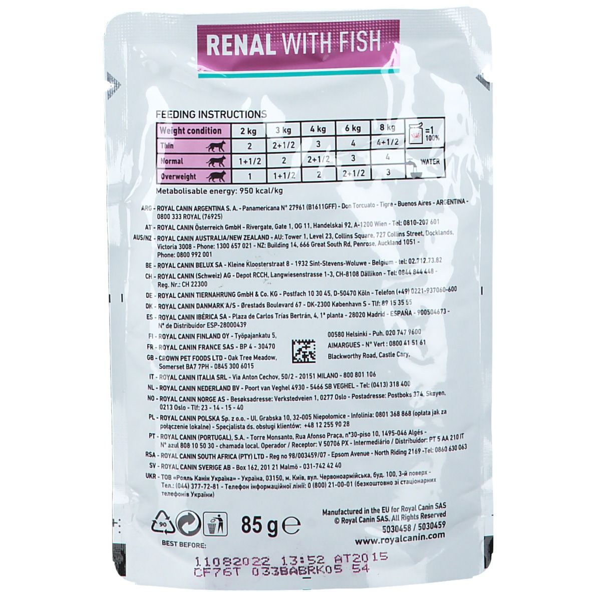 Royal Canin® Renal Chat Thon