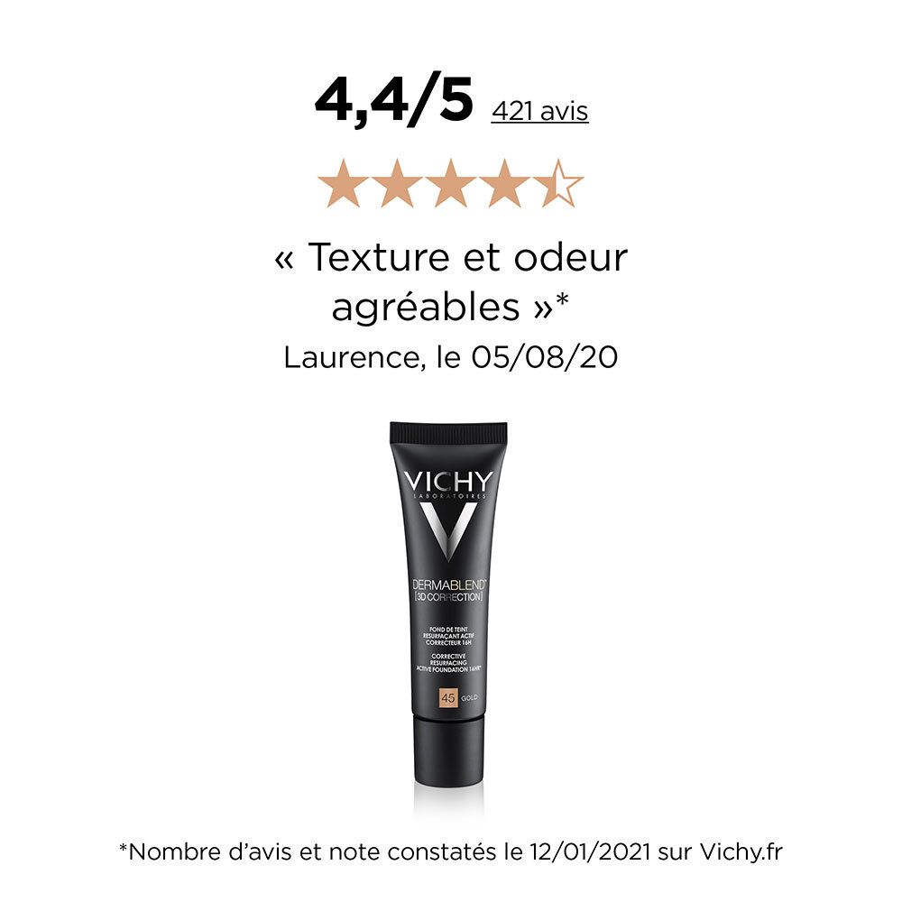VICHY Dermablend 3D Correction 45 - Gold