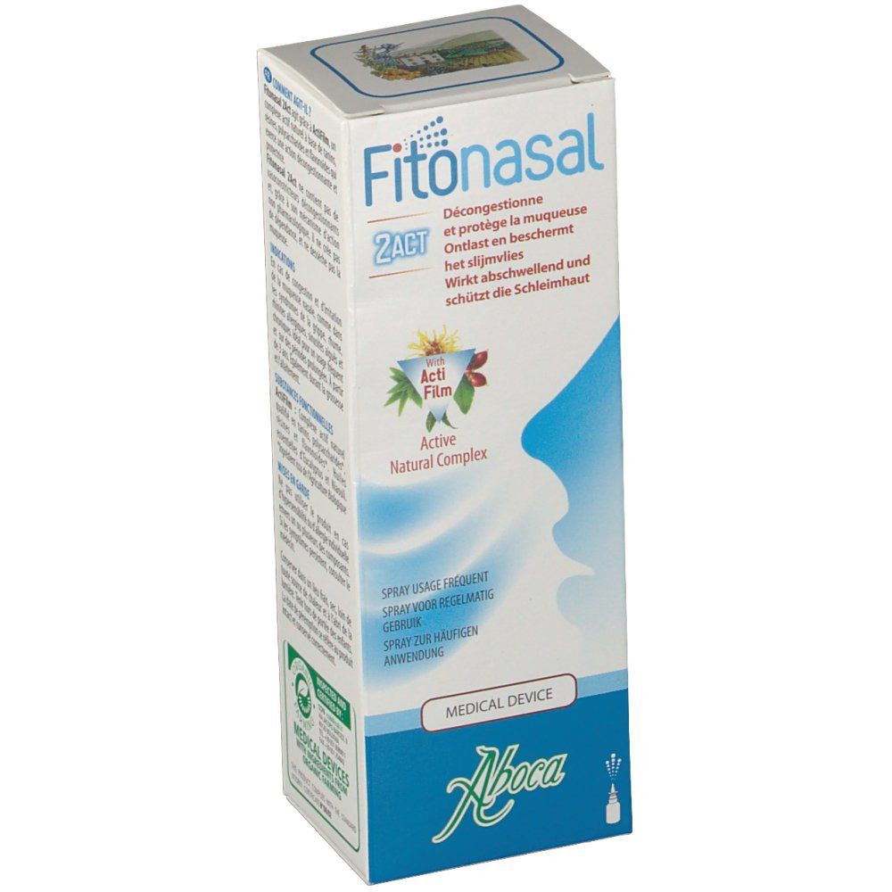 Aboca Fitonasale 2Act Spray Nasal