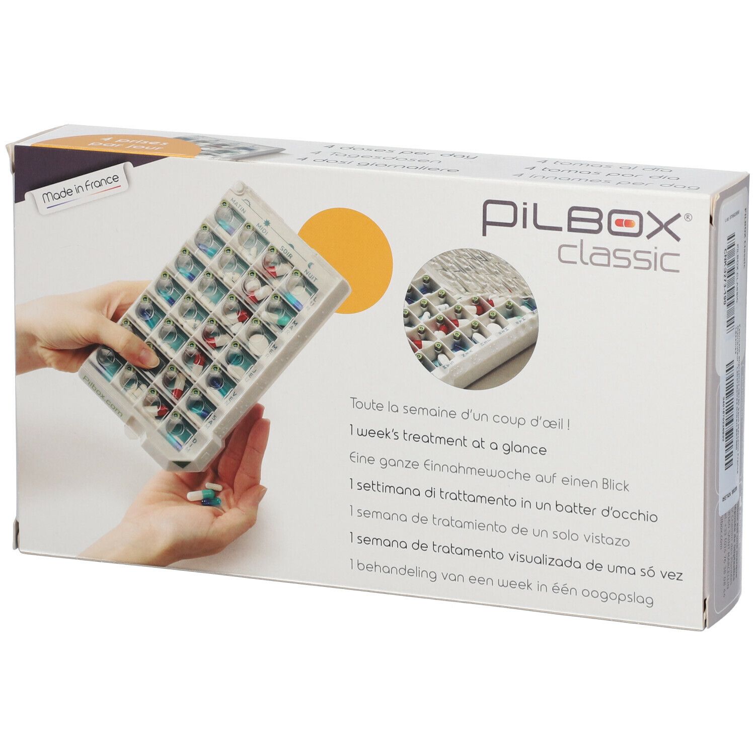 PILBOX CLASSIC PRES 6