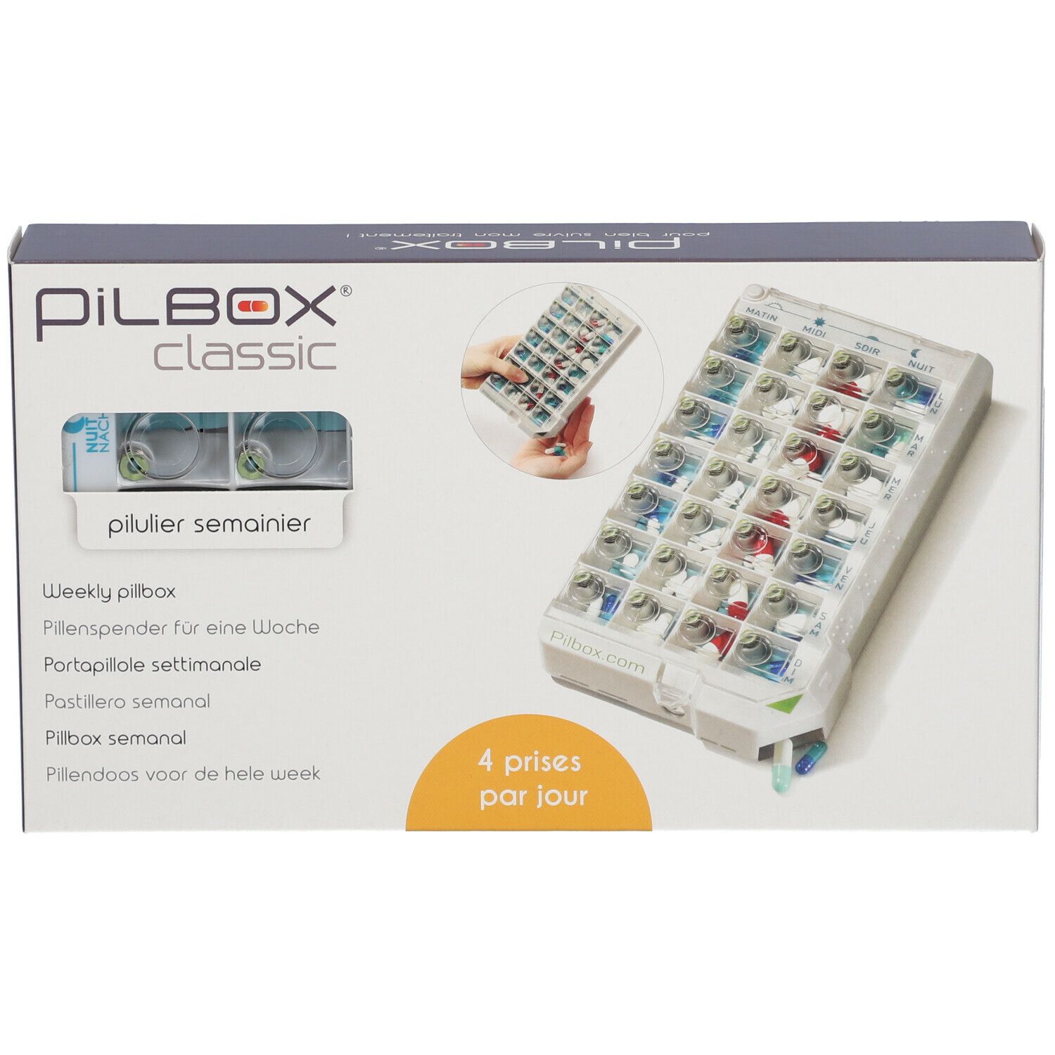 PILBOX CLASSIC PRES 6