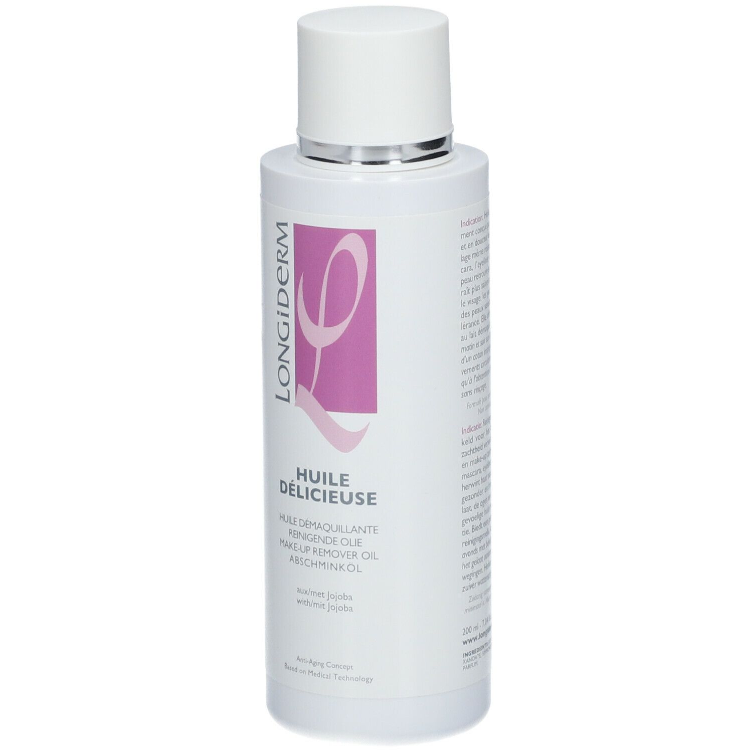 LONGiDERM Huile Delicieuse Anti-Âge Huile Démaquillante