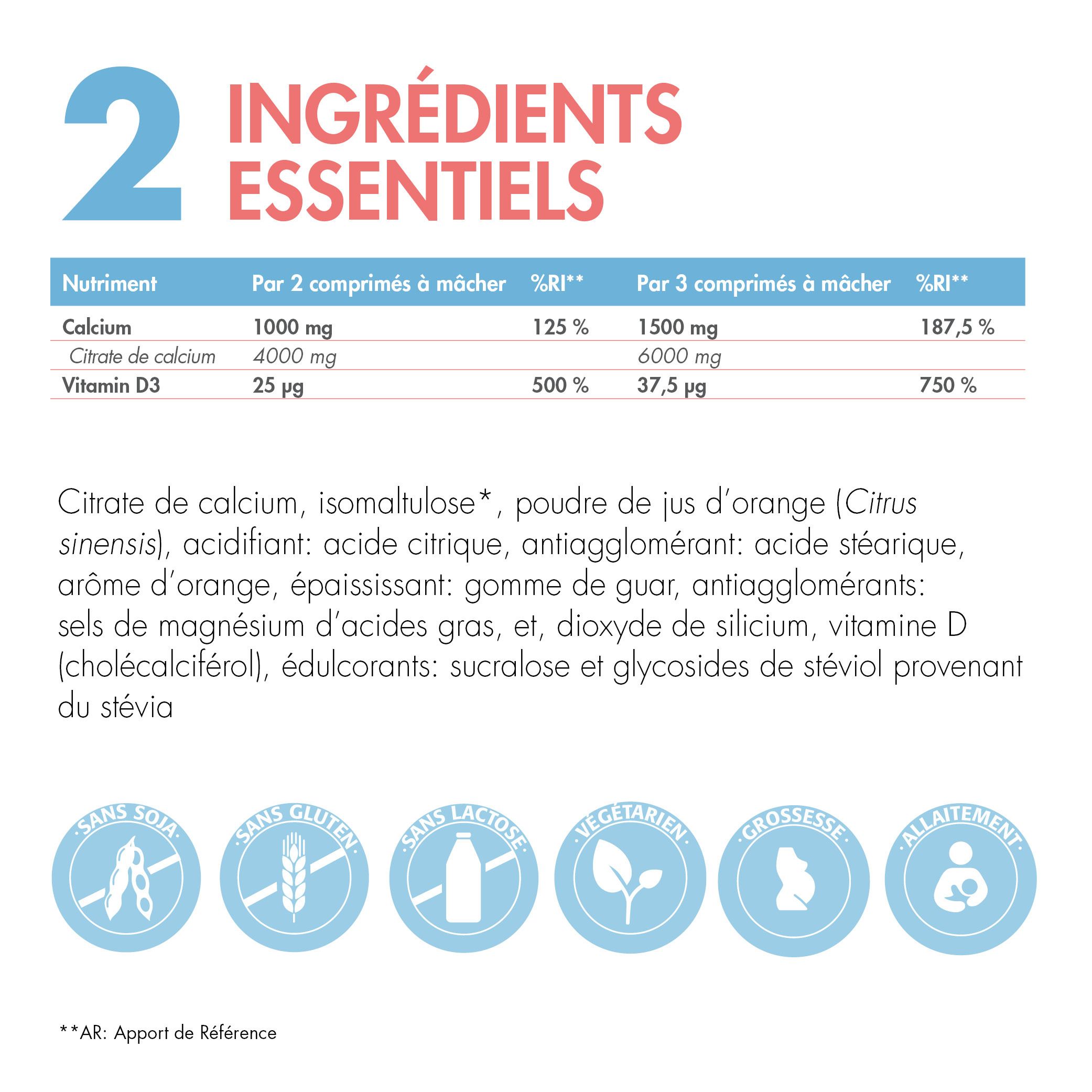 BariNutrics Citrate de Calcium