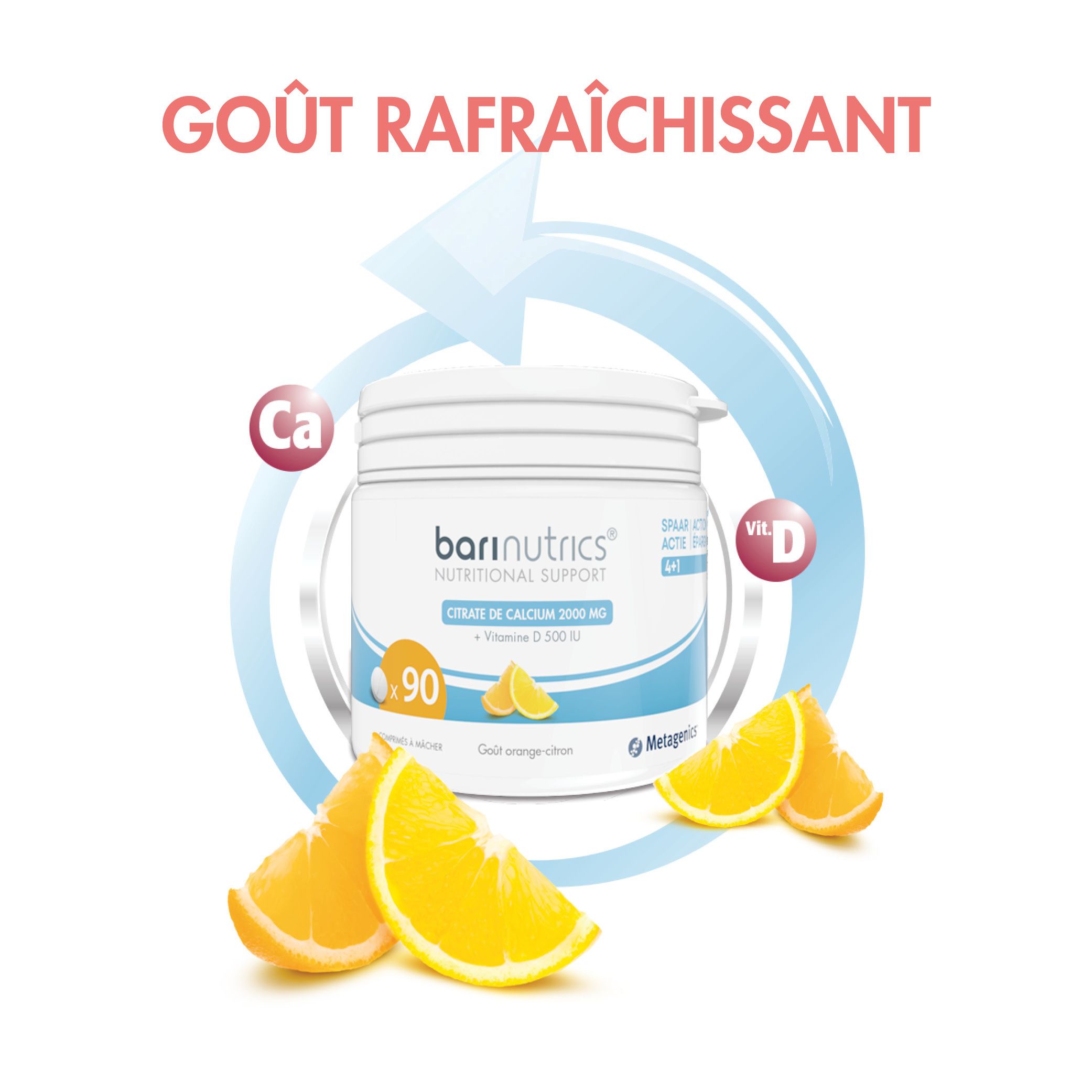 BariNutrics Citrate de Calcium