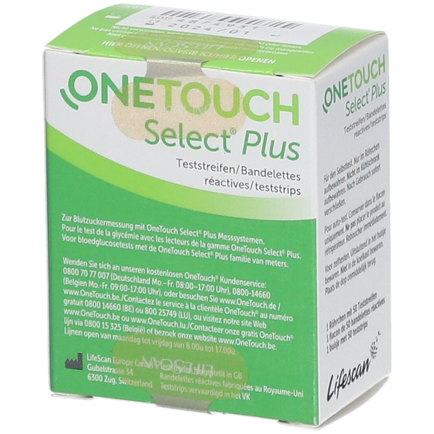 ONETOUCH® Select Plus