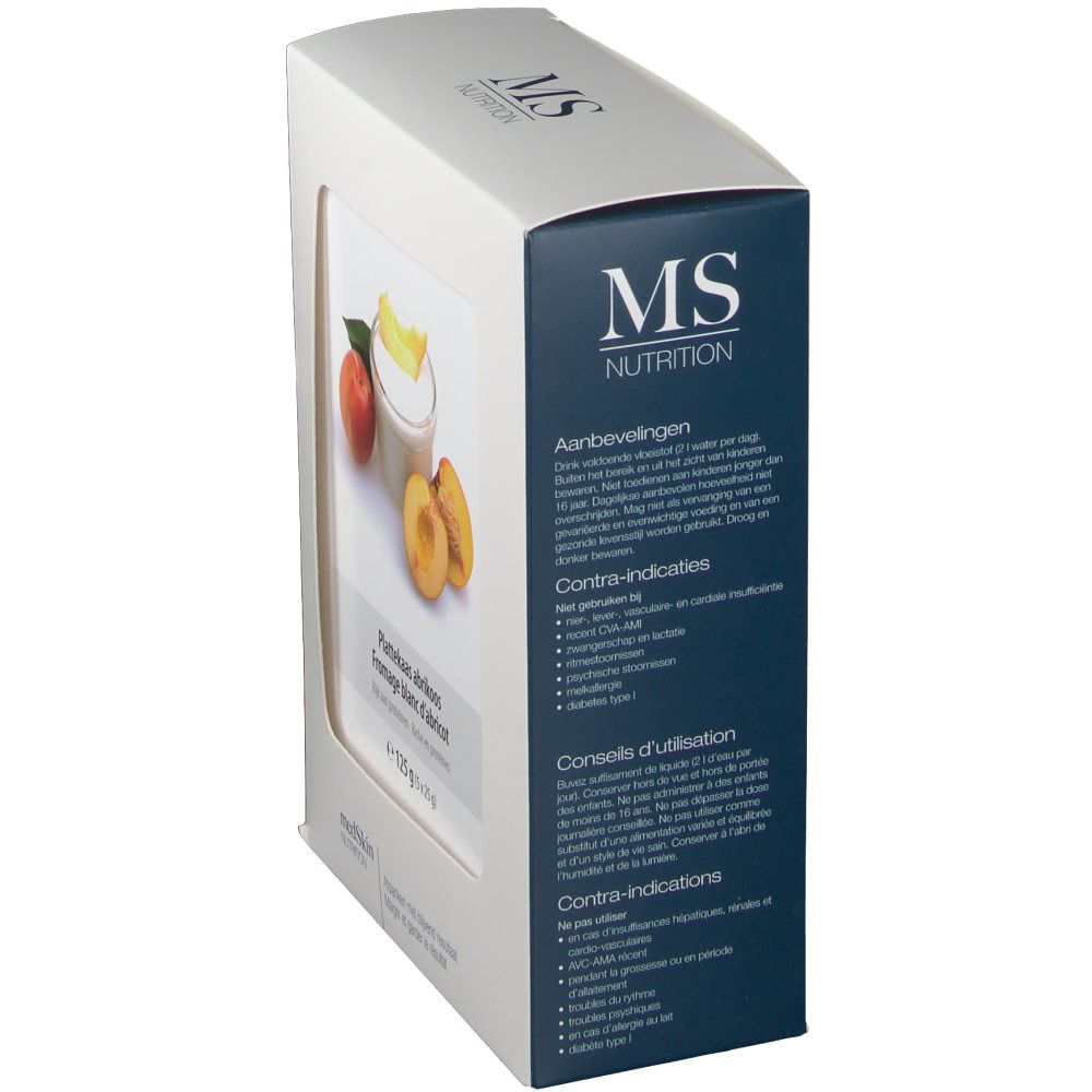 MS Nutrition Fromage blanc d'abricot