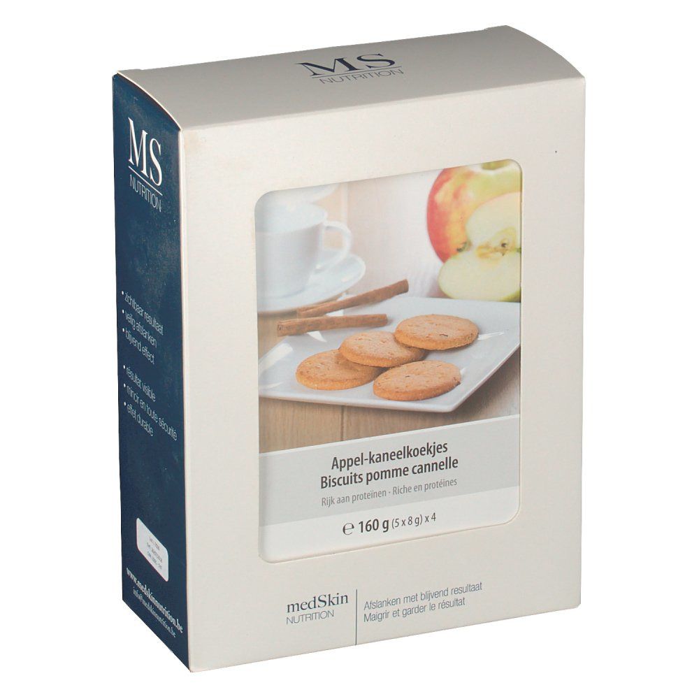 medSkin Biscuits pomme cannelle