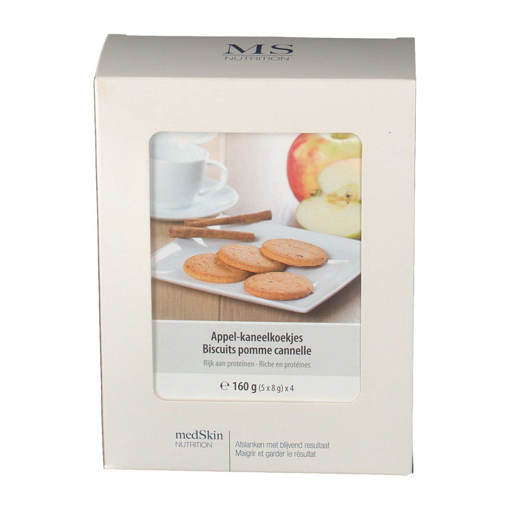 medSkin Biscuits pomme cannelle
