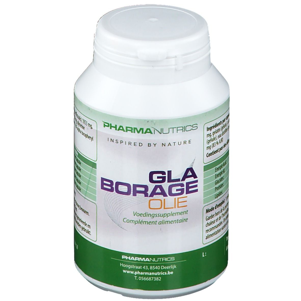PHARMANUTRICS GLA Huile de bourrache