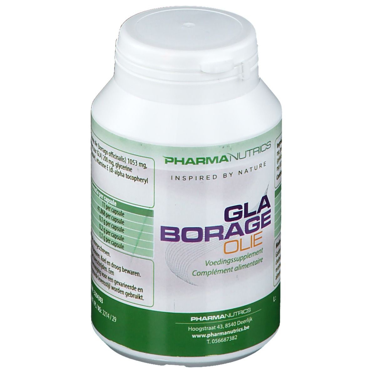 PHARMANUTRICS GLA Huile de bourrache