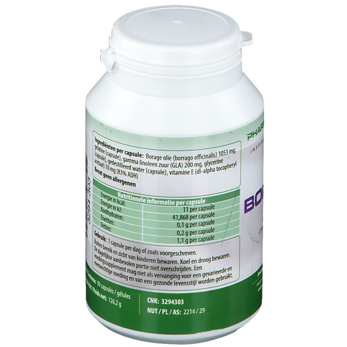 PHARMANUTRICS GLA Huile de bourrache