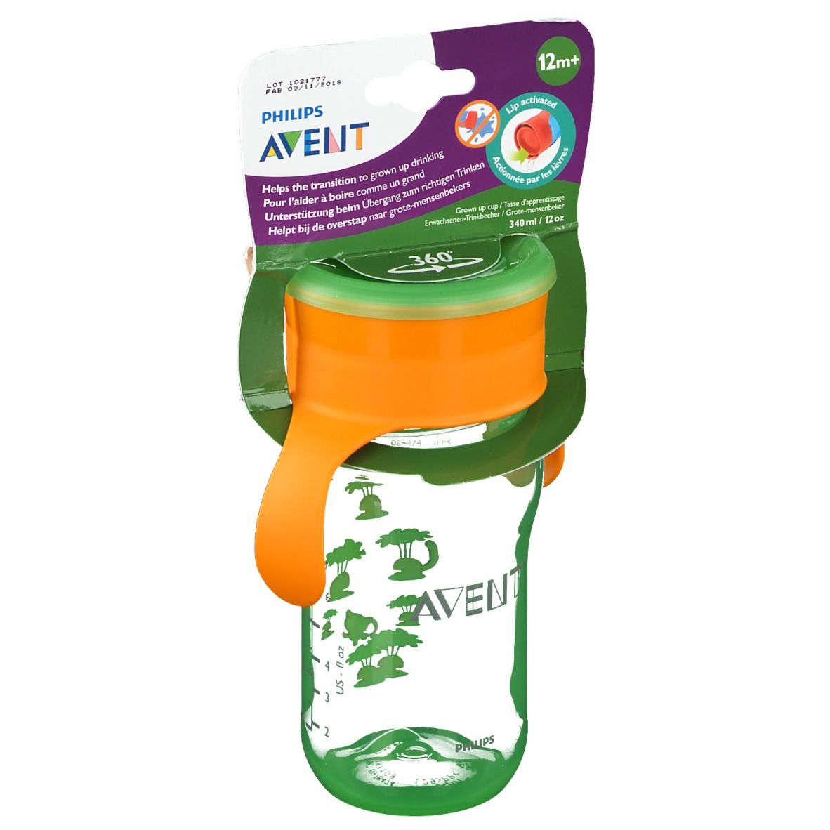 Avent Tasse d'apprentissage 340 ml +12 M