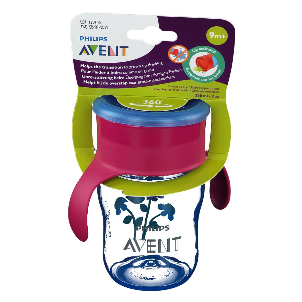 Avent Tasse d'apprentissage 260 ml