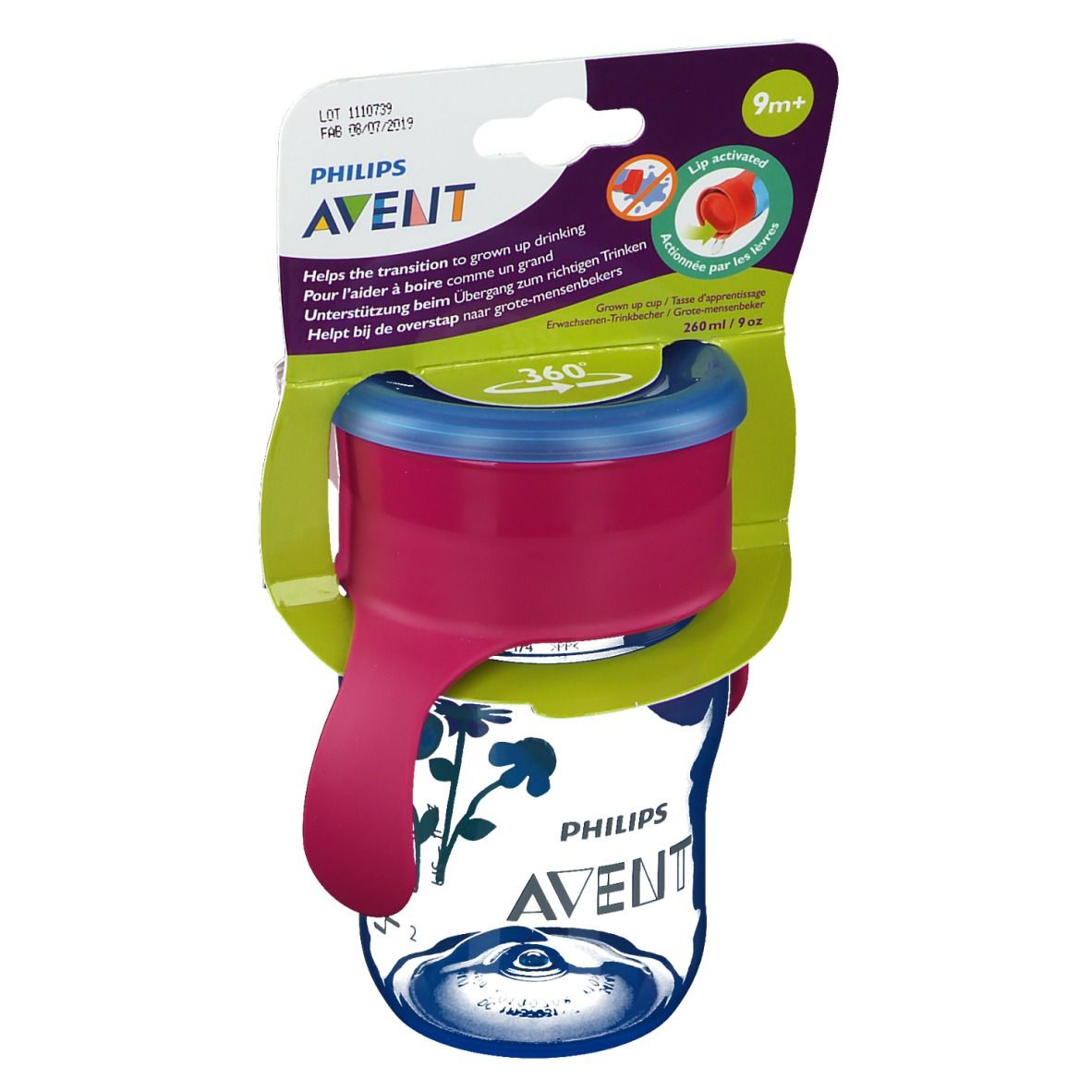 Avent Tasse d'apprentissage 260 ml