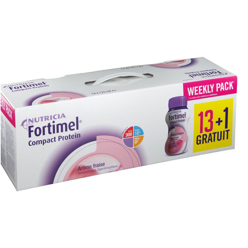 Fortimel® Compact Protein Weekpack Fraise