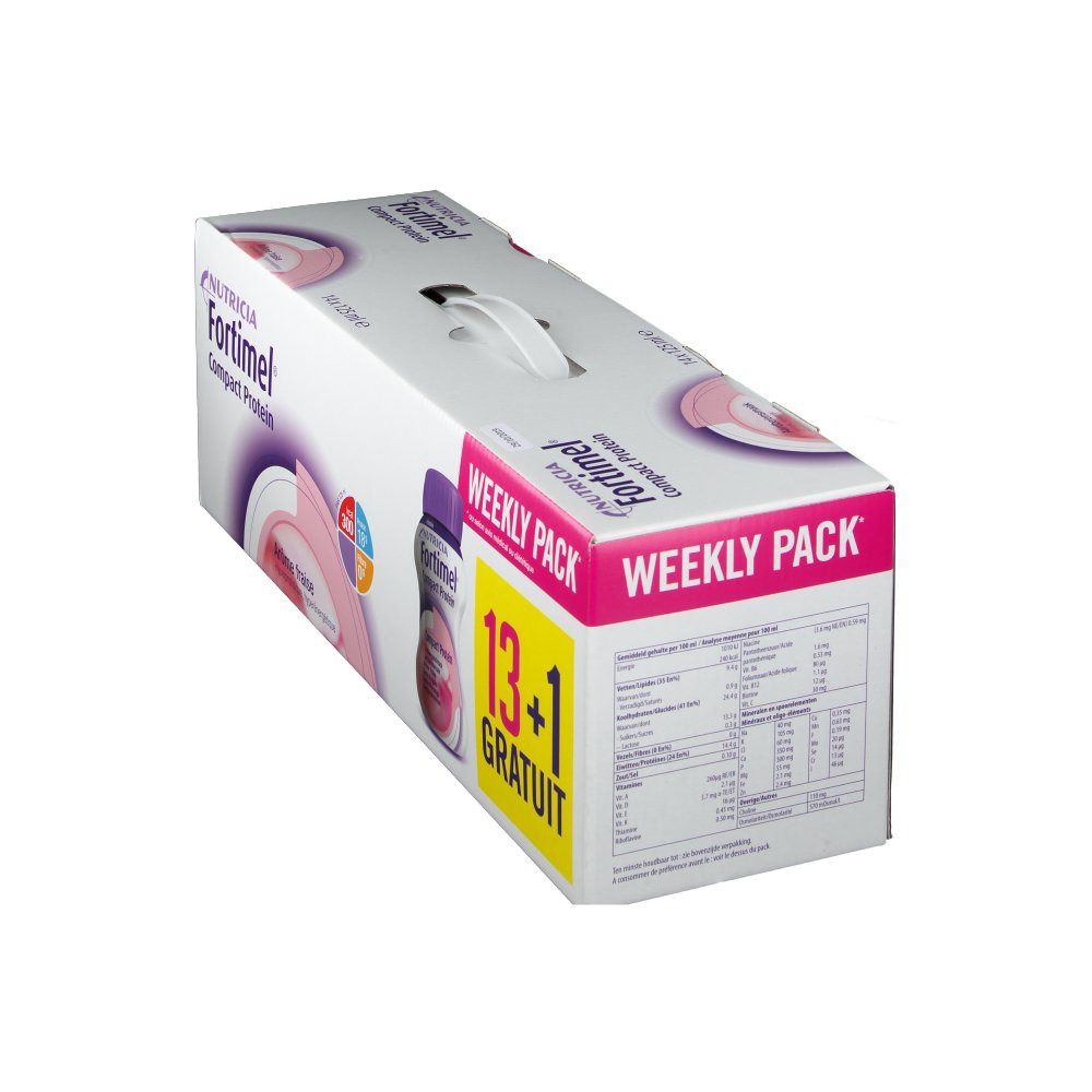 Fortimel® Compact Protein Weekpack Fraise