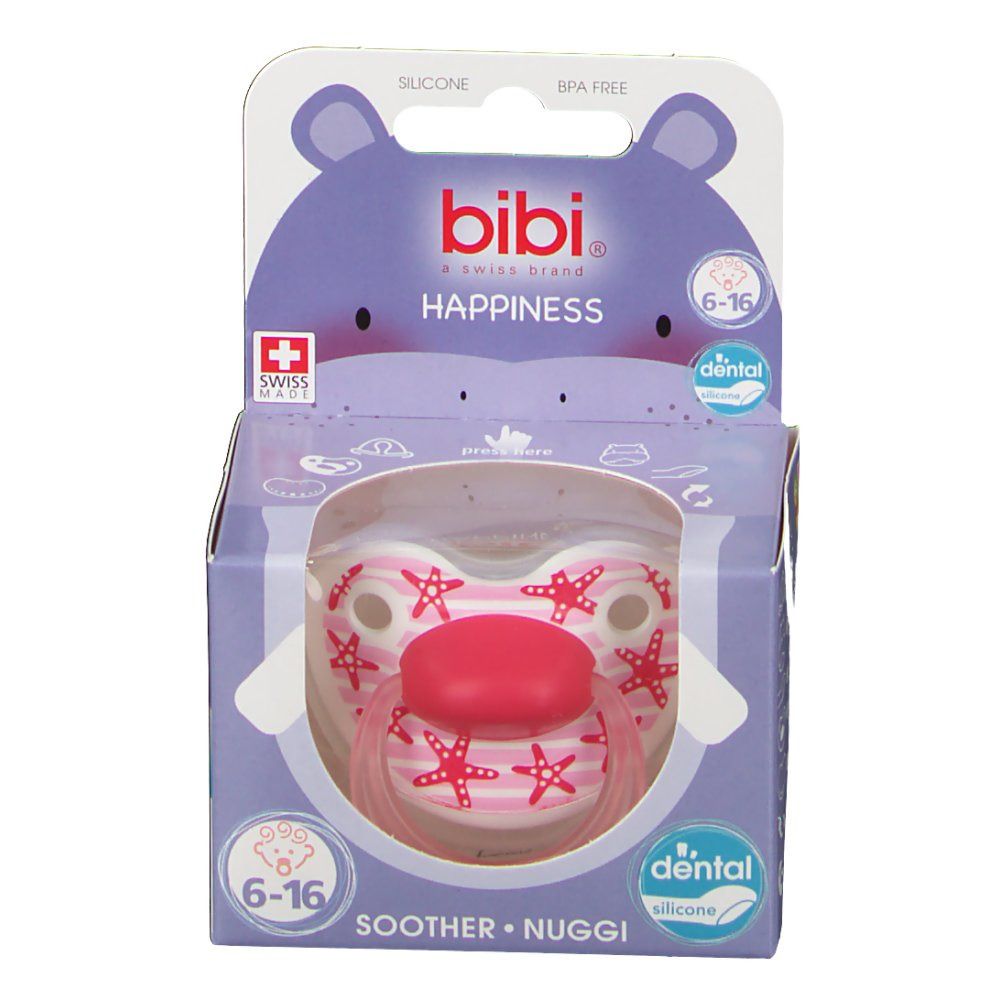bibi® Sucette Dental collection Play With Us 2015 6-16 mois