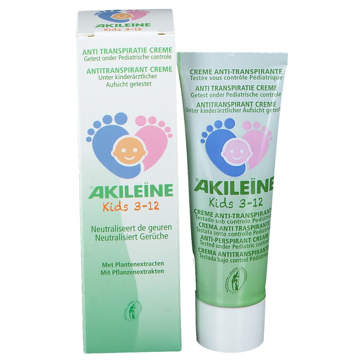Akileïne Kids Crème Anti-Transpirante 3 - 12 ans