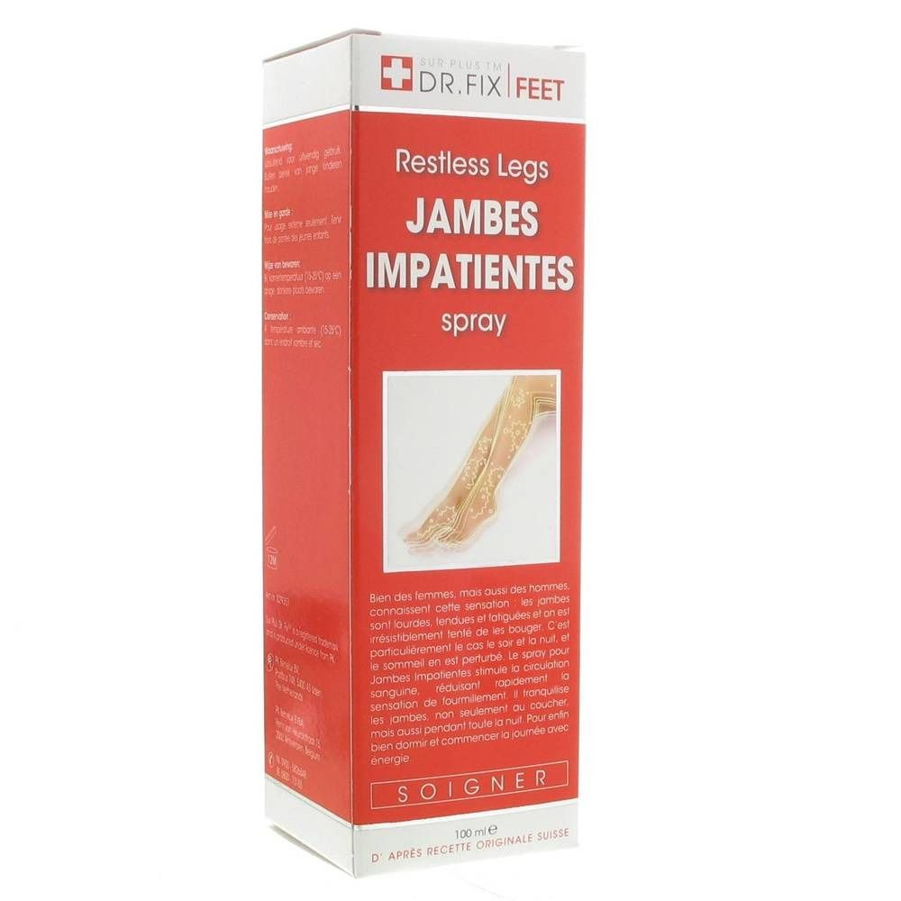 Dr Fix Spray Des Jambes Sans Repos