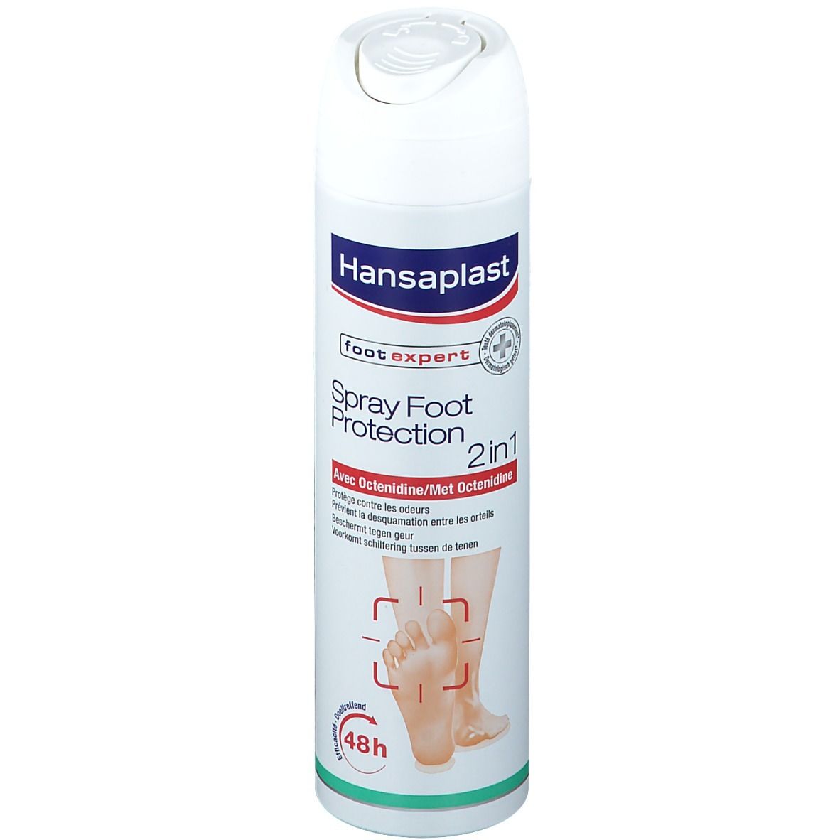Hansaplast Spray Foot Protection 2 en 1 150 ml Redcare Pharmacie