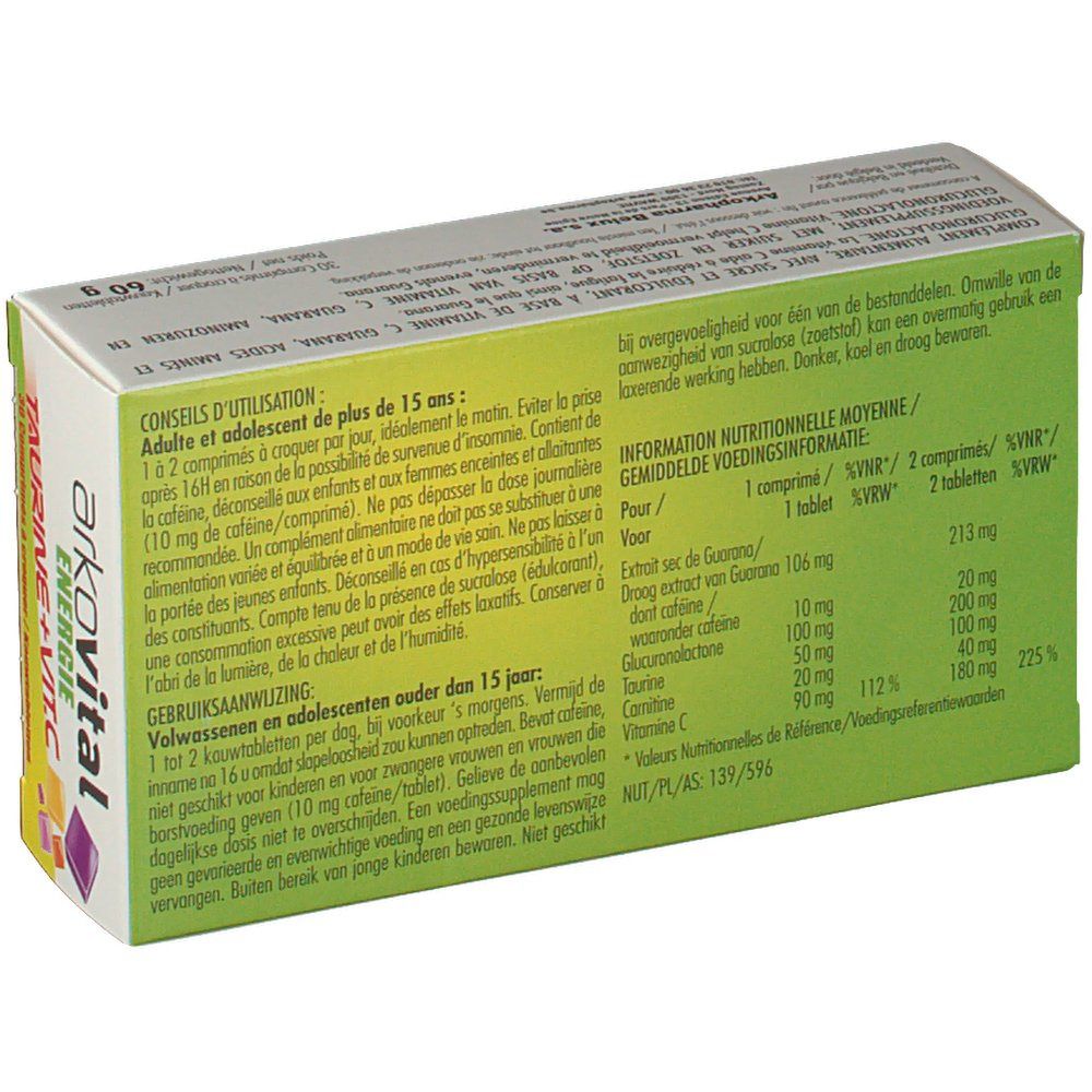 Arkovital Energie Taurine