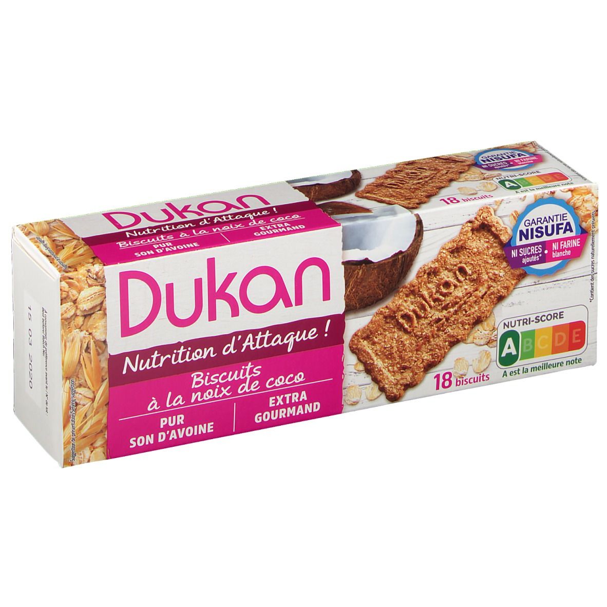 Dukan® Biscuit Coco 18 pc(s) - Redcare Pharmacie