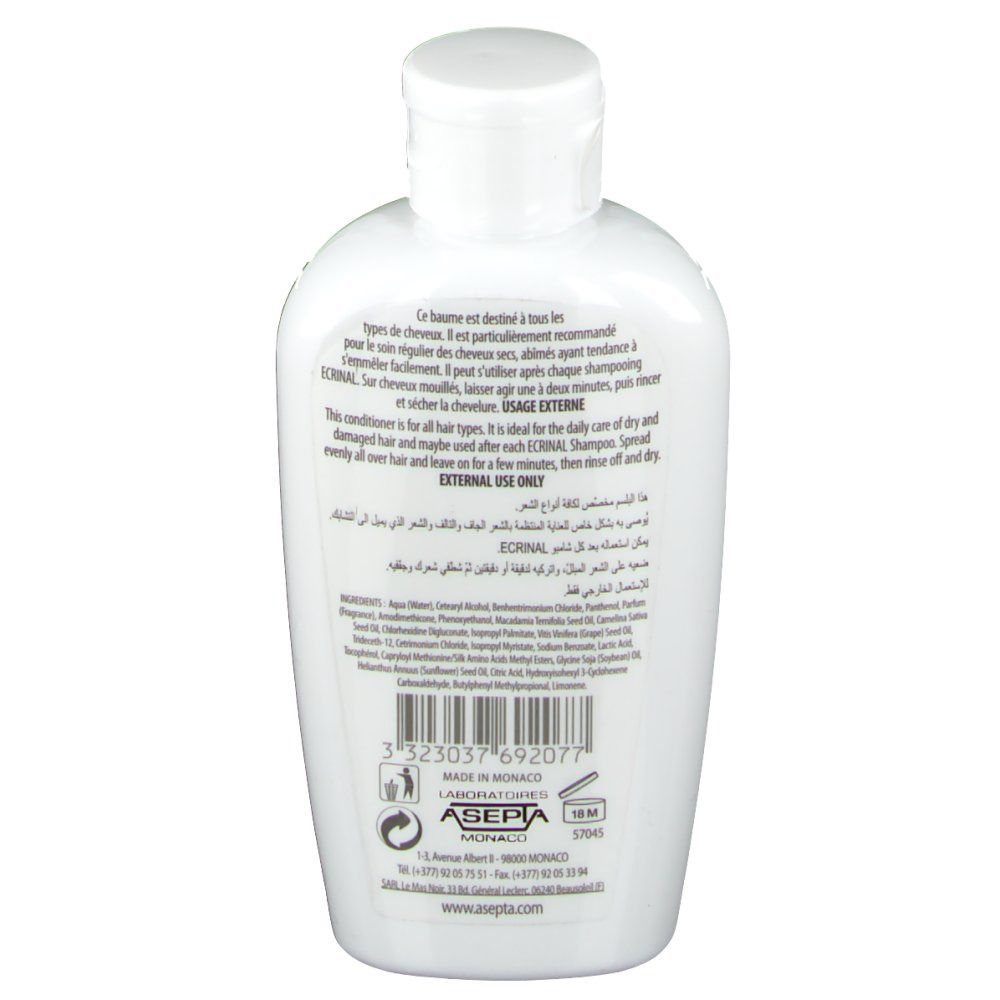 ECRINAL® Soin Intensif Cheveux ANP 2+ Baume Après-Shampooing
