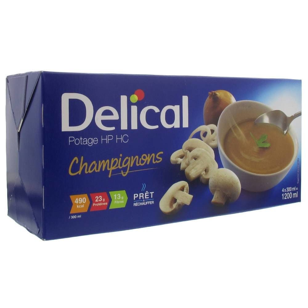 Delical Potage HPHC champignons
