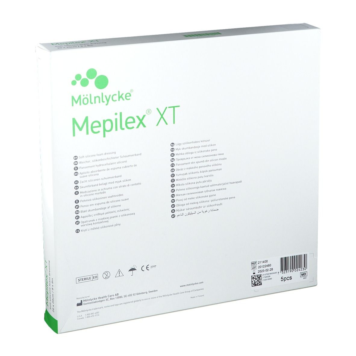 Mepilex® XT 20 cm x 20cm