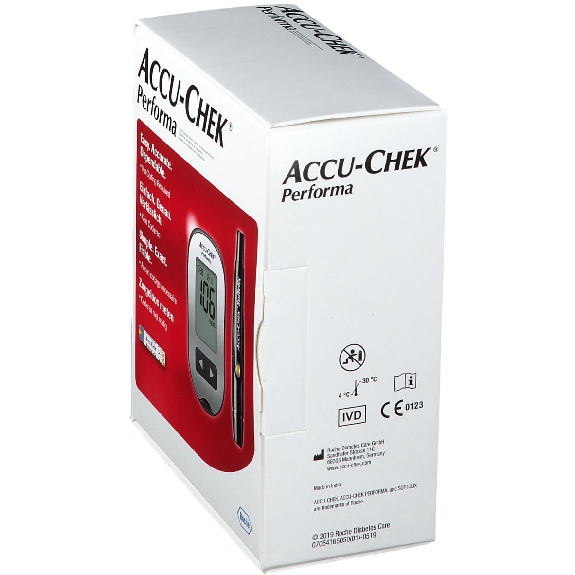 ACCU-CHEK® Performa mg/dL