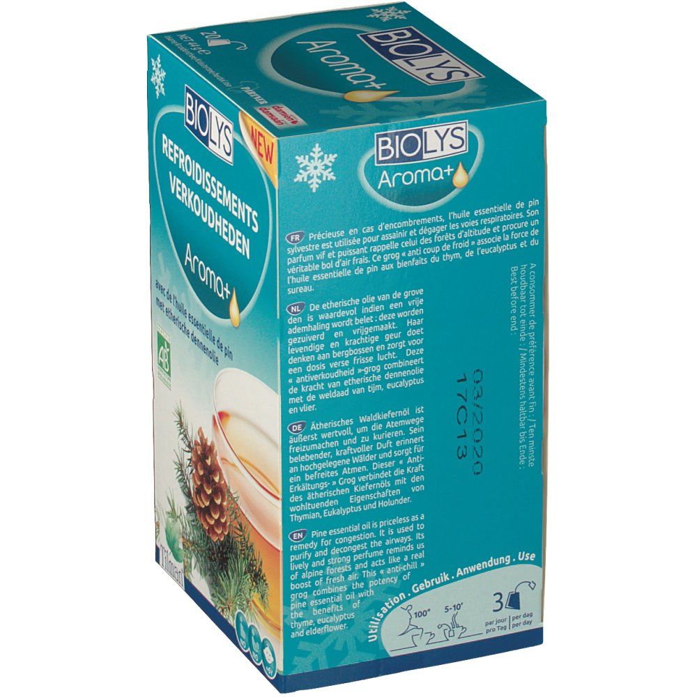 Biolys Aroma+ Refroidissements