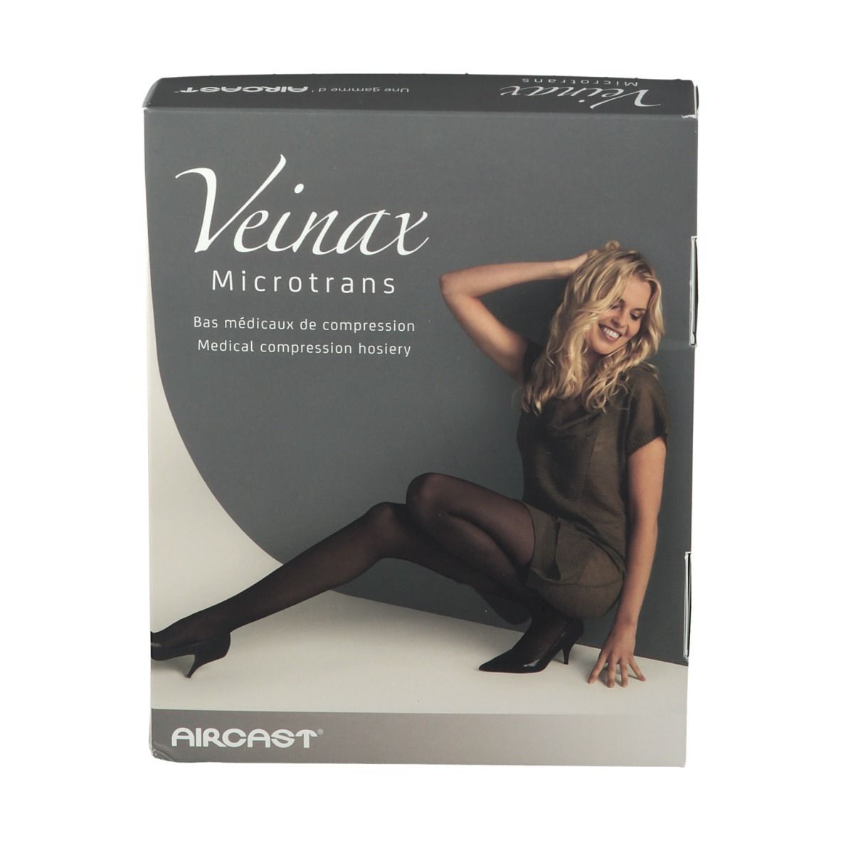 Veinax Microtrans Mi-bas/Chaussettes Beige Classe 2 Taille 4