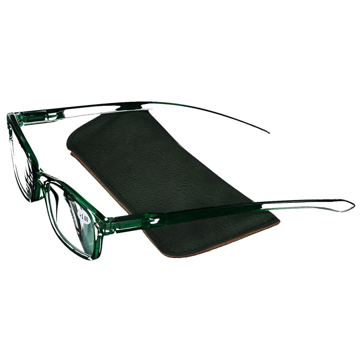 pharmaGLASSES® Lunettes de lecture Vert +3.00