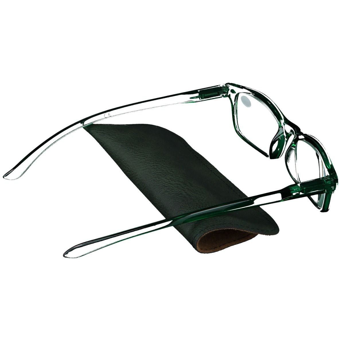 pharmaGLASSES® Lunettes de lecture Vert +3.00