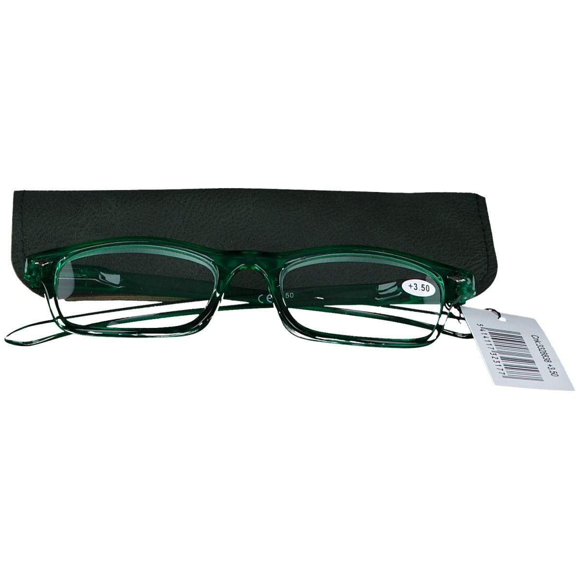 pharmaGLASSES® Lunettes de lecture Vert +3.50