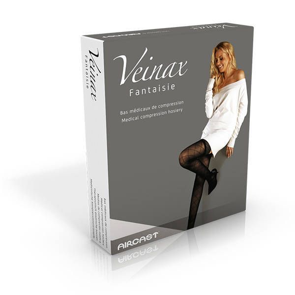 Veinax Fantaisie Panty Diamant Grand Classe 2 Noir Taille 4