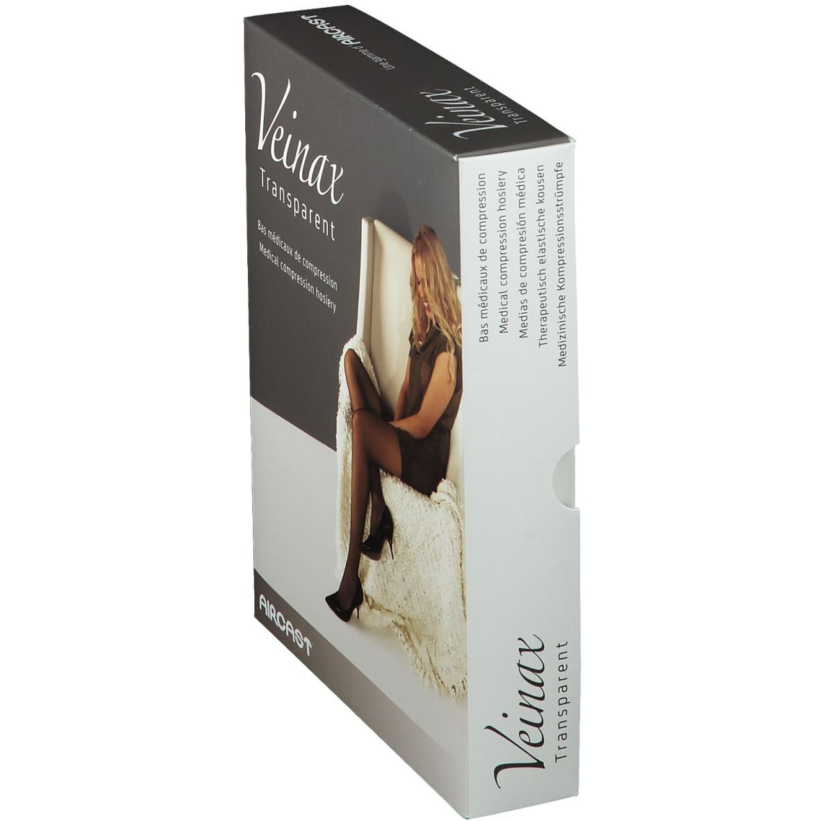 Veinax Transparent Collant de compression Classe 2 Taille 2 Beige