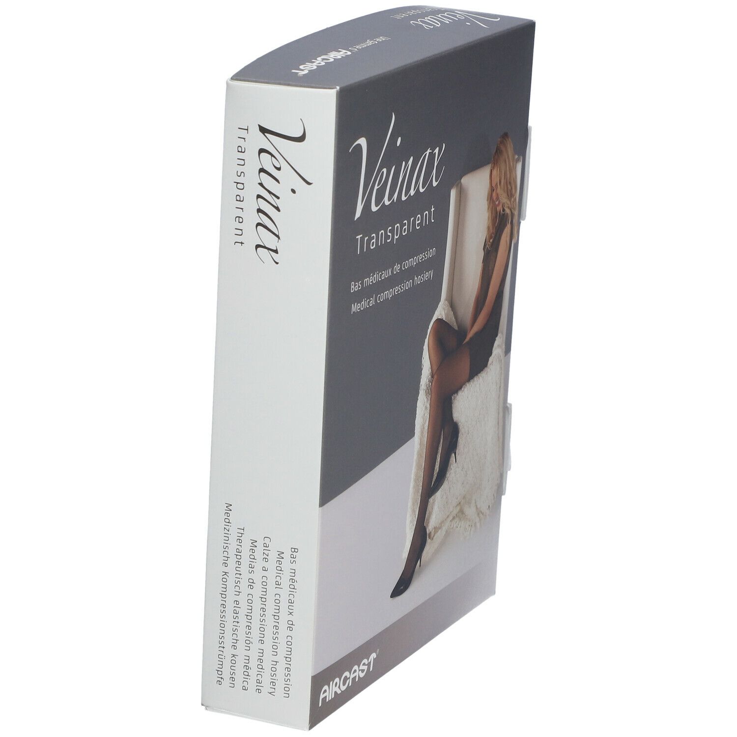 Veinax Transparent Collant de compression Classe 2 Taille 2 Nuage