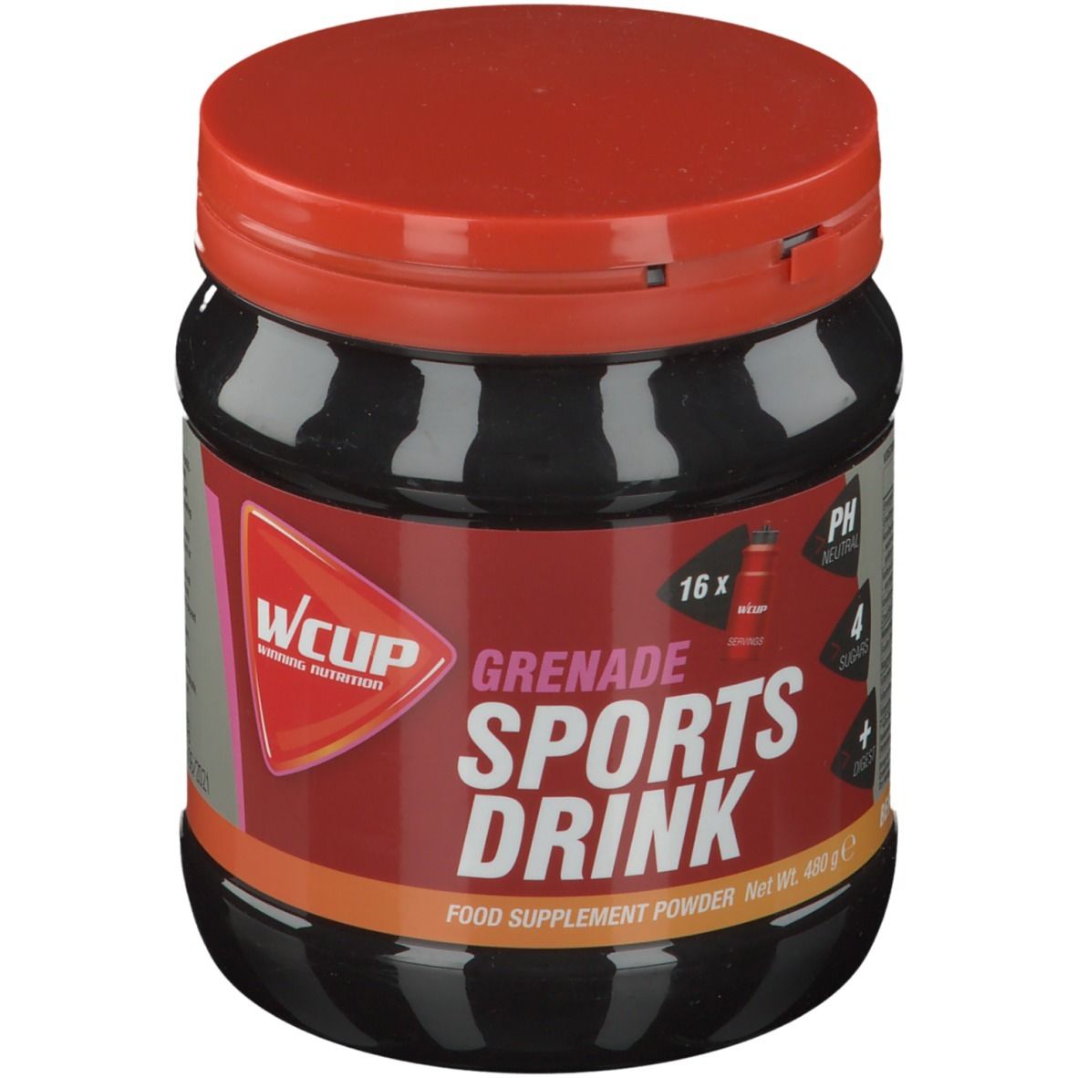 WCUP Sports Drink Grenade 480 g