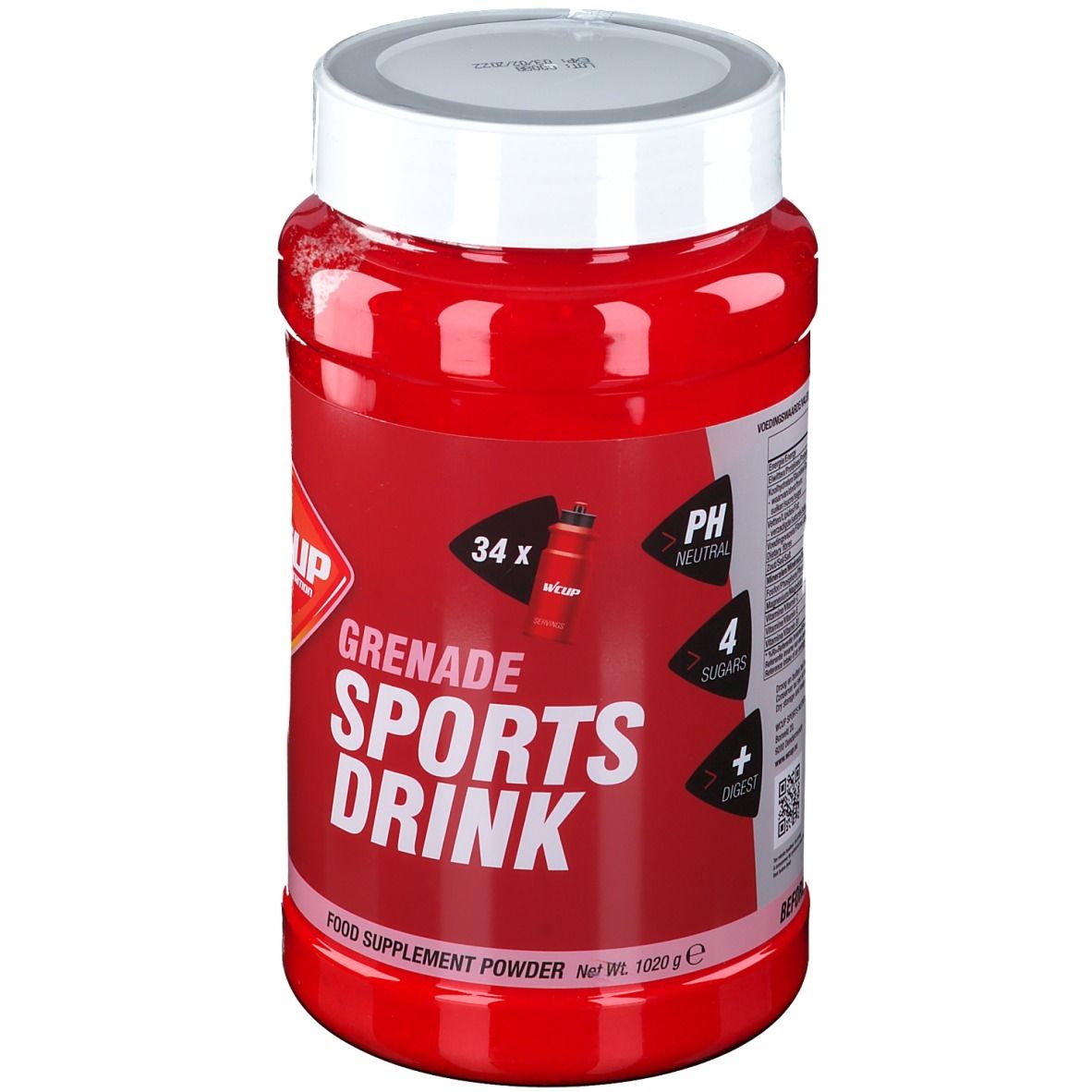 WCUP Sports Drink Grenade 1020 g