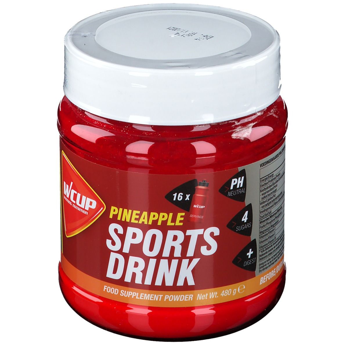 WCUP Sports Drink Ananas 480 g