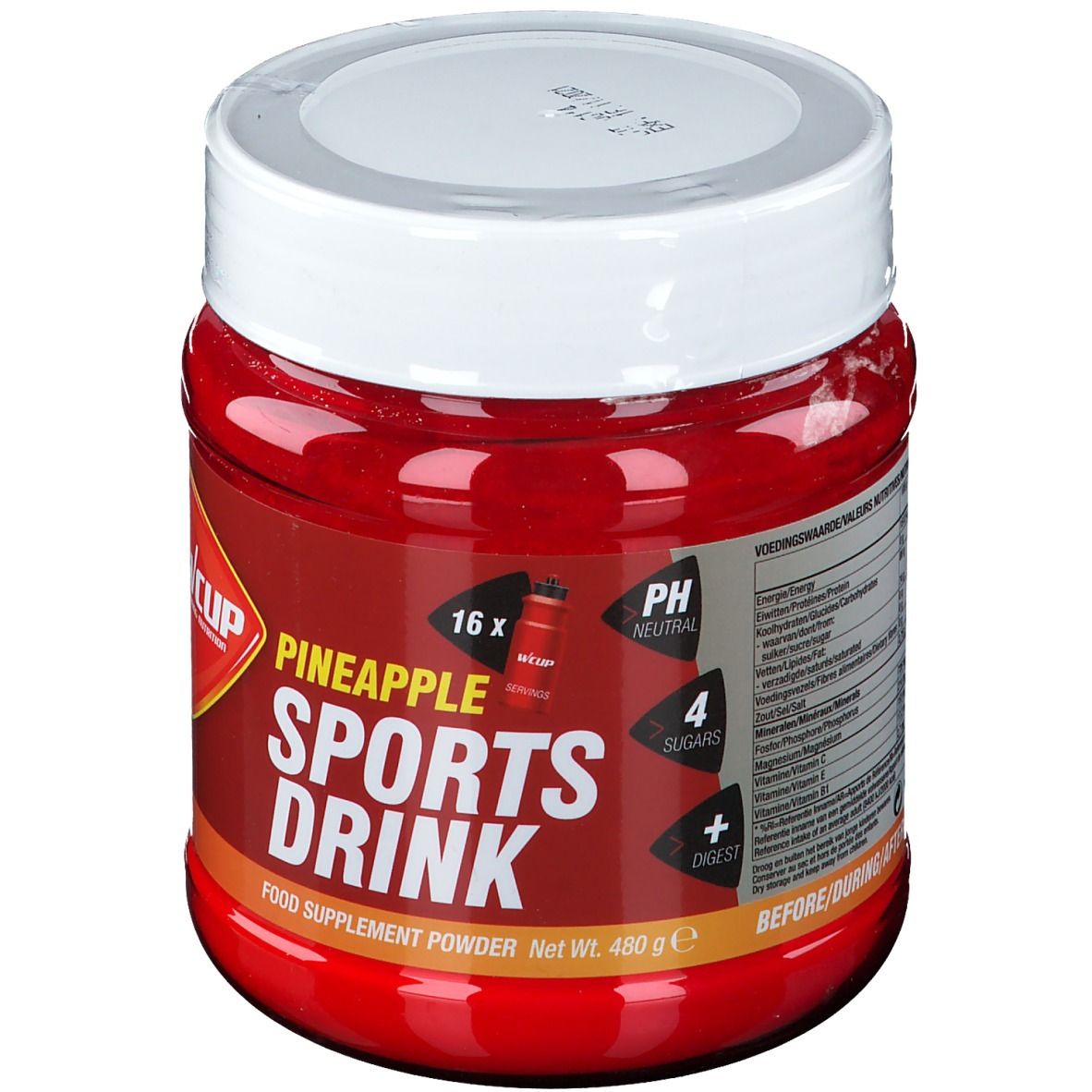 WCUP Sports Drink Ananas 480 g