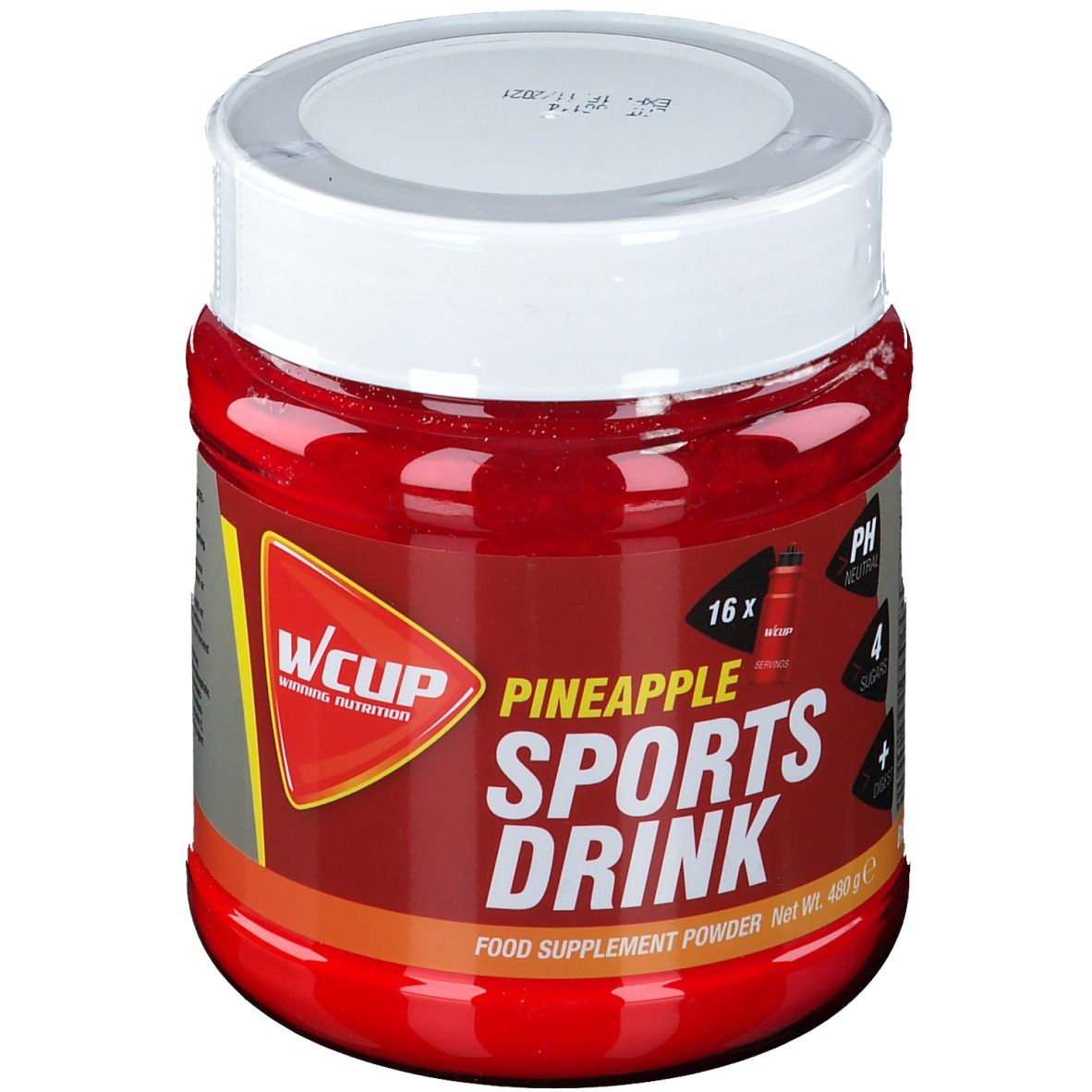 WCUP Sports Drink Ananas 480 g